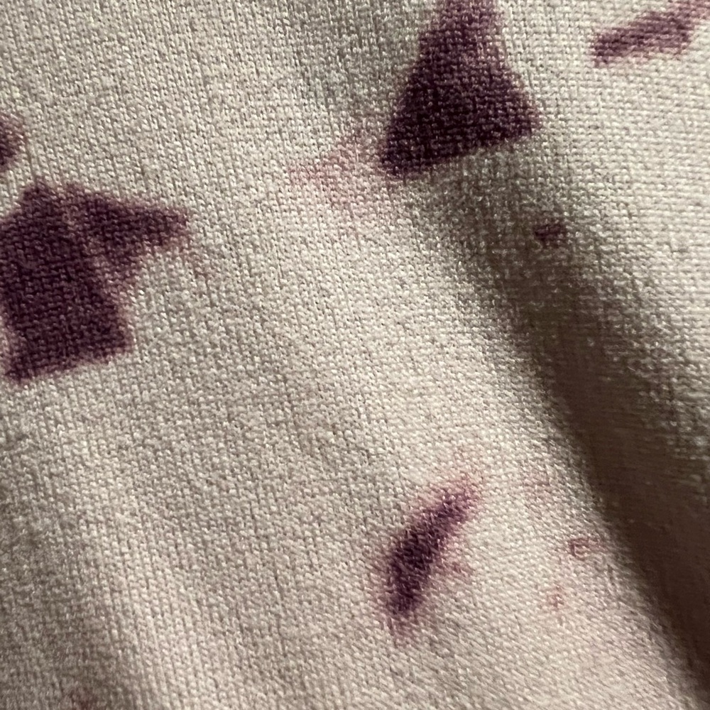 Chic Purple Tie-Dye Women's Tunic - Picture 4 of 4
